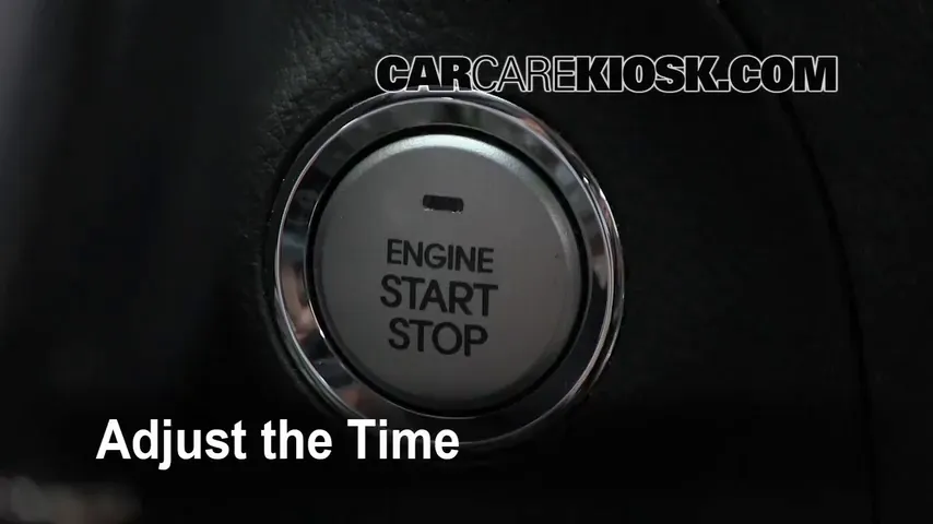 2009 Hyundai Genesis 4.6 4.6L V8 Clock Set Clock